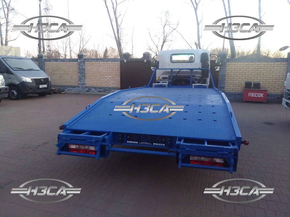 Эвакуатор Jac N-75 с ломаной платформой