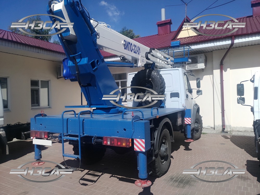 Автовышка (АГП) на базе Садко Next различной высоты подъема