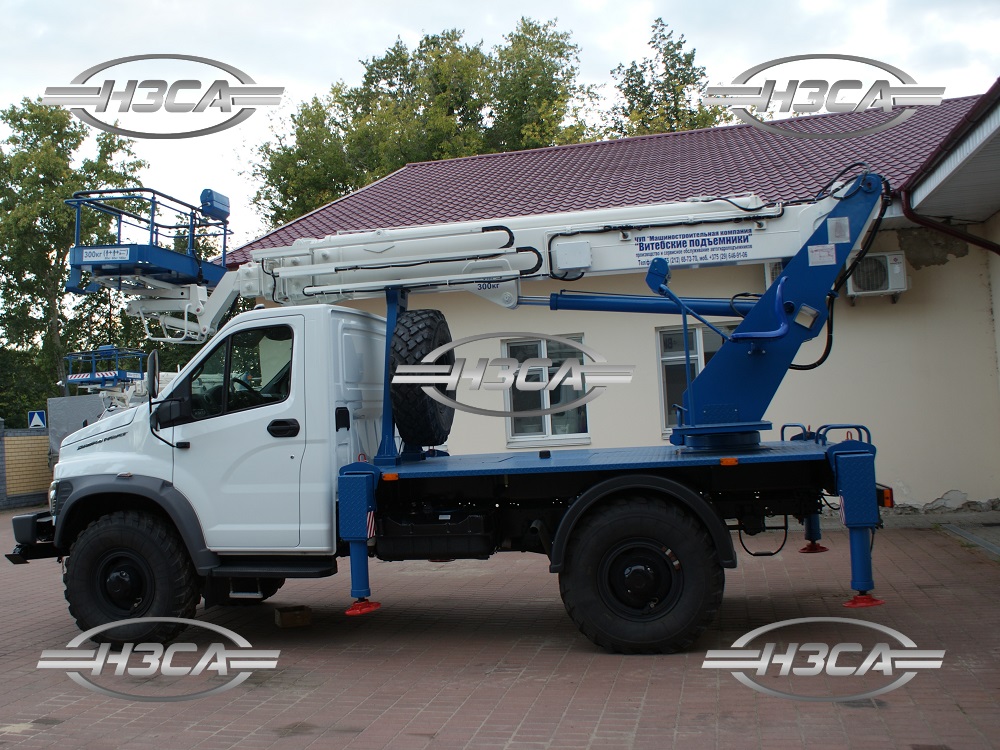 Автовышка (АГП) на базе Садко Next различной высоты подъема