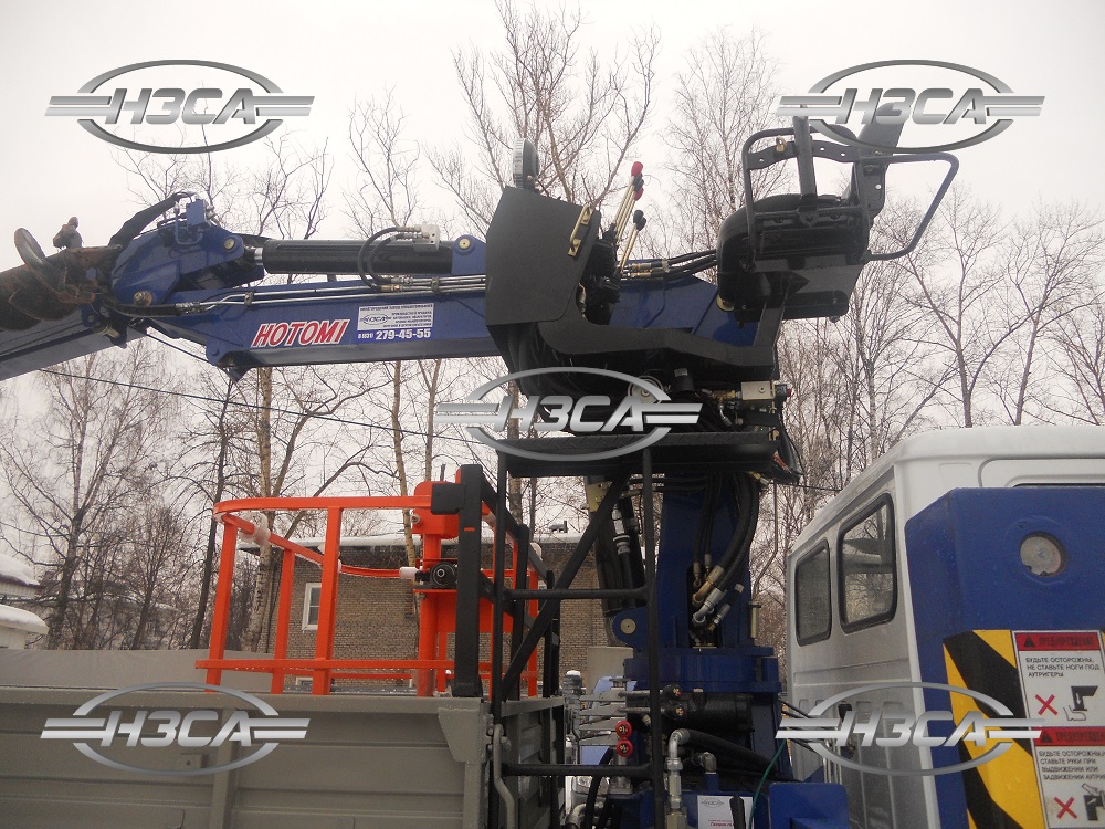 Бурильно-крановая машина на базе ГАЗ-33086