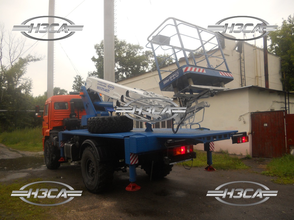 Автовышка / АГП КАМАЗ-43502