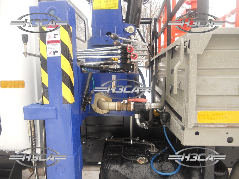 Бурильно-крановая машина на базе ГАЗ-33086