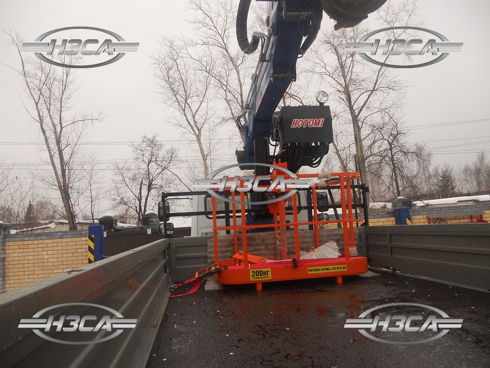Бурильно-крановая машина на базе ГАЗ-33086