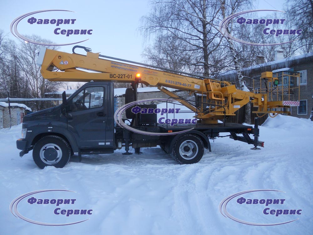 Автовышка (АГП)  ГАЗОН NEXT 22 метра