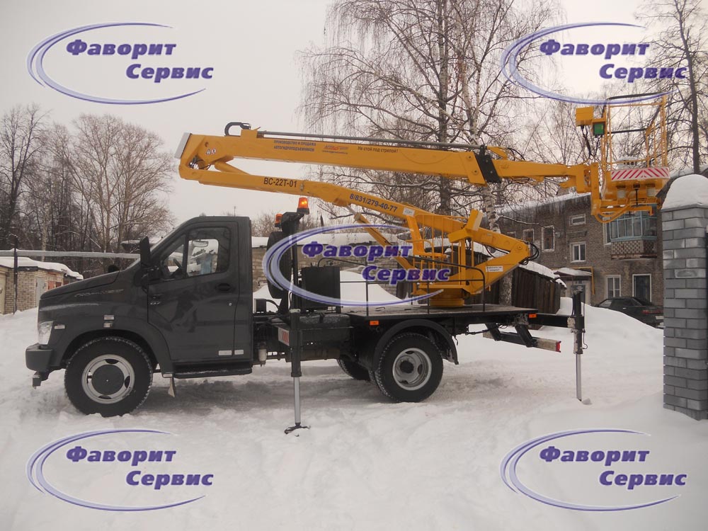 Автовышка (АГП)  ГАЗОН NEXT 22 метра
