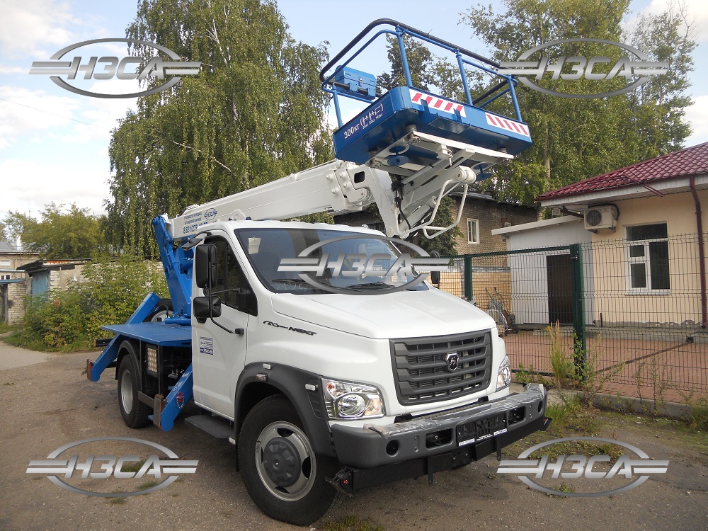 Автовышка (АГП) на базе Газон НЕКСТ высотой подъема 18 метров