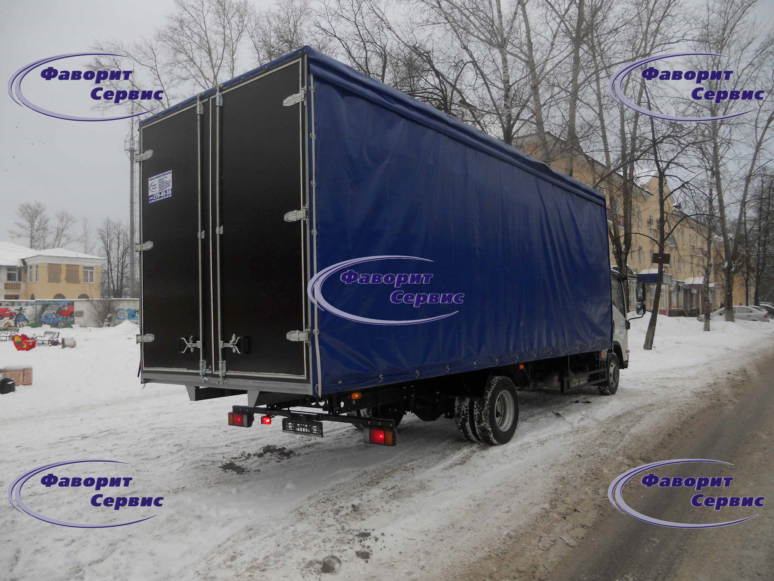 Фургон ISUZU (Исузу) 90 борт/тент/ворота