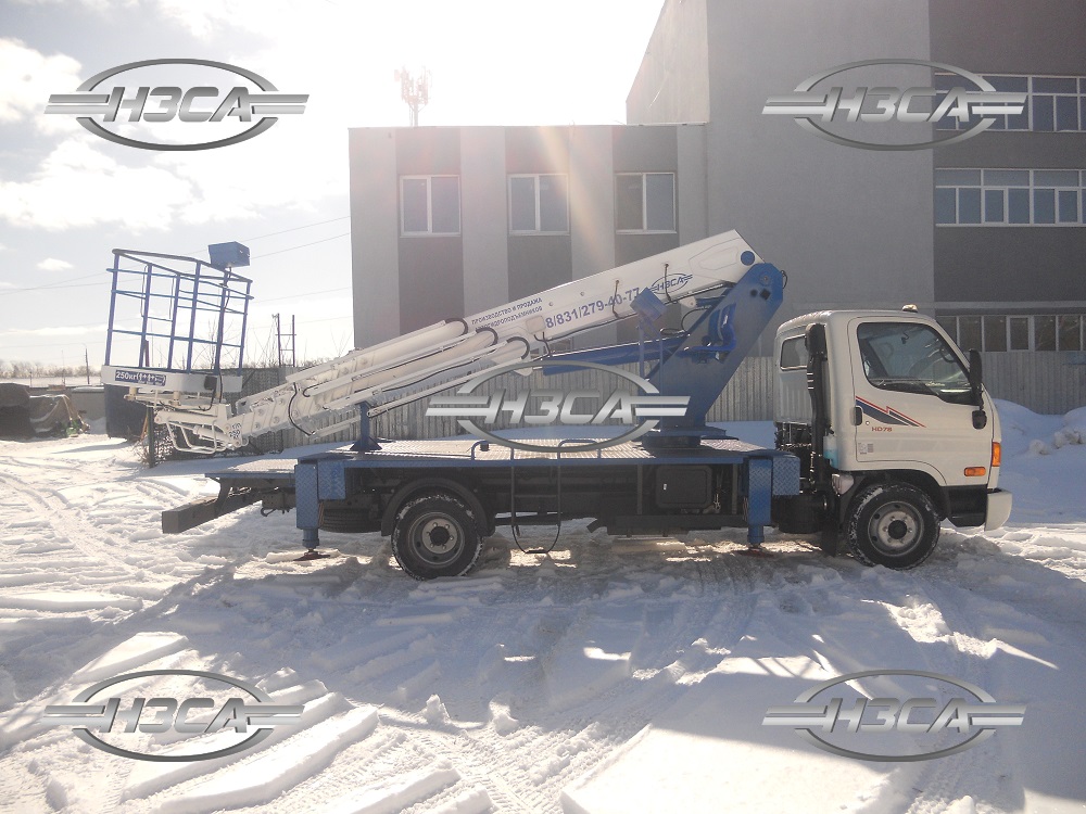АГП / Автовышка Hyundai_HD-78 (различной высоты)