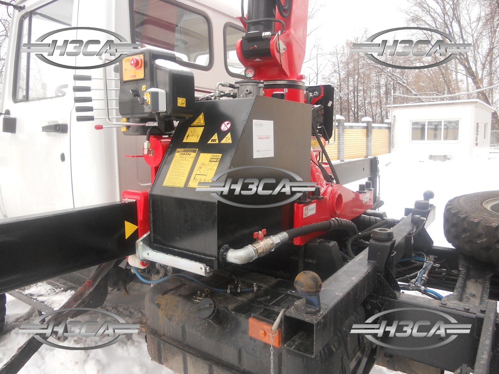 Самосвал ГАЗ-33086 с грейфером