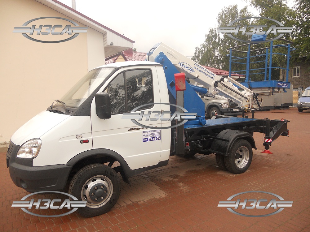 Автовышка на базе ГАЗ-3302 / 12 метров