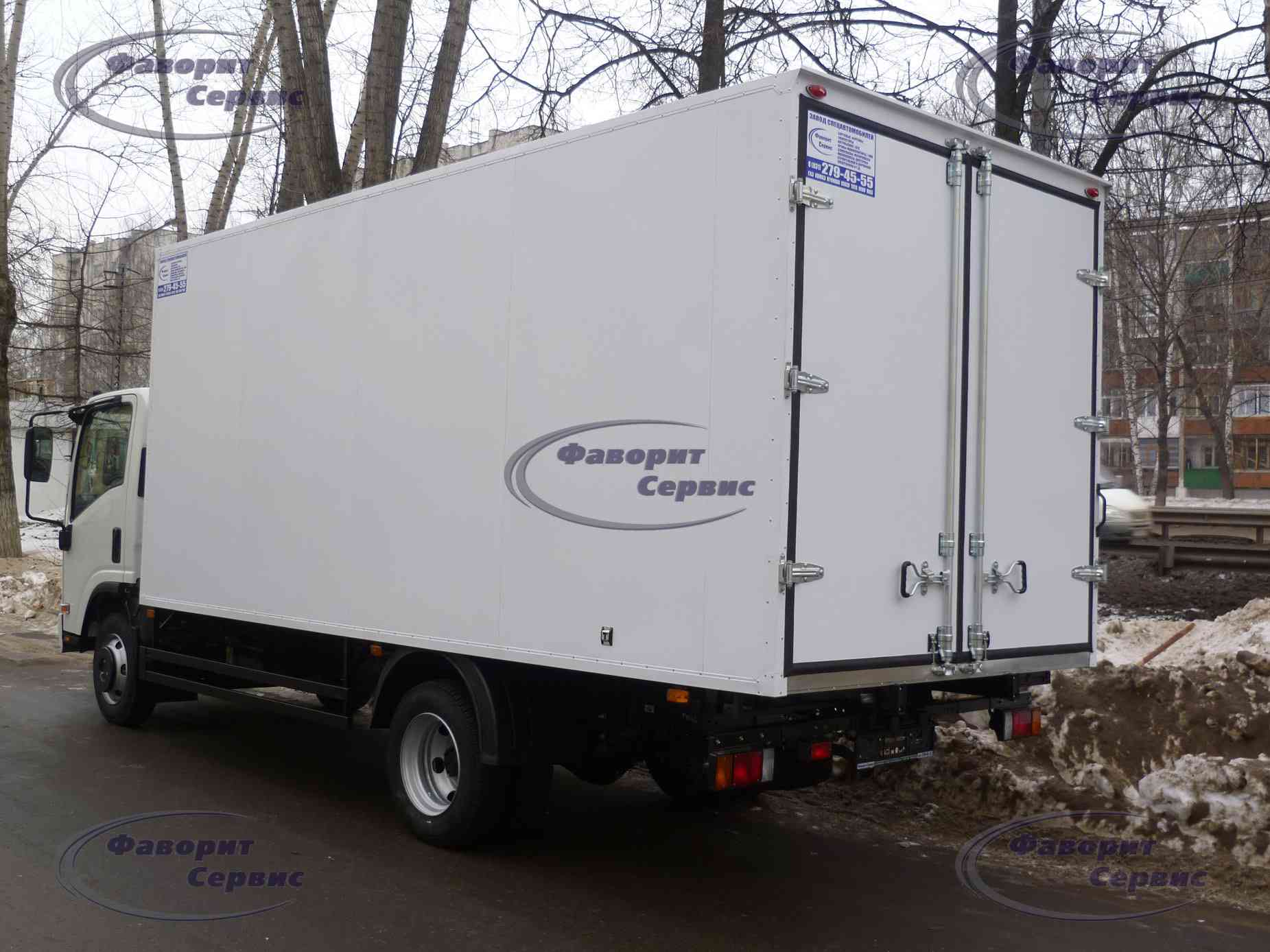 Фургон ISUZU (Исузу) NPR 75 L=5.2м