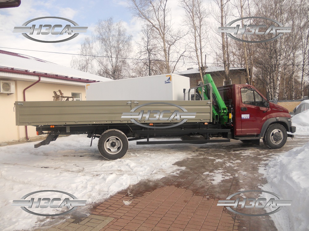 ГАЗон Next с краном-манипулятором (КМУ) Malin.KА