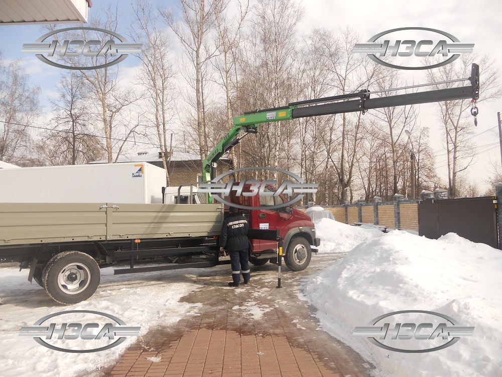 ГАЗон Next с краном-манипулятором (КМУ) Malin.KА