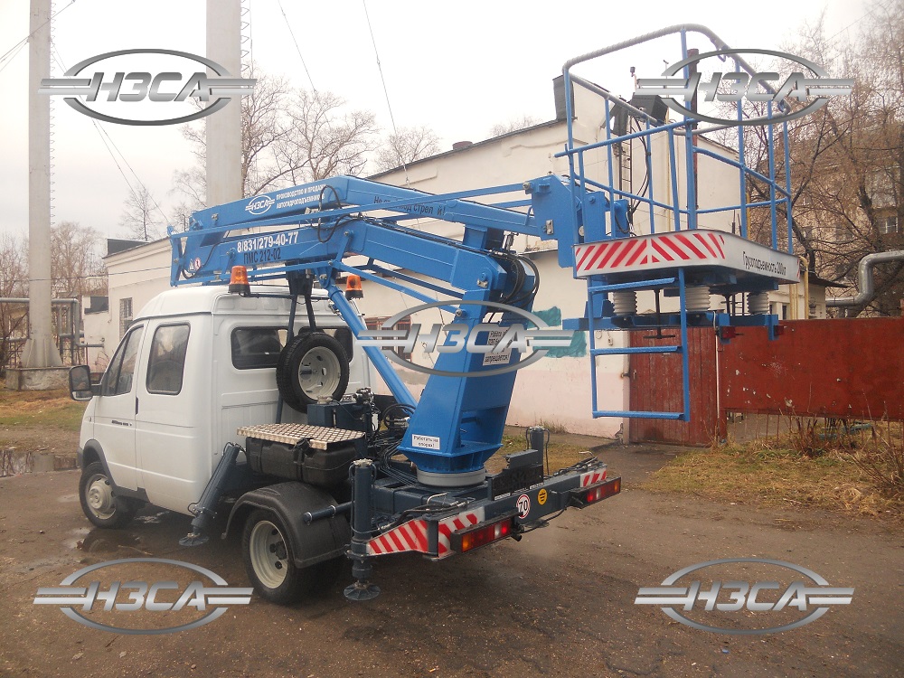 Автовышка (АГП) на базе ГАЗ 33023 (фермер)  12 метров