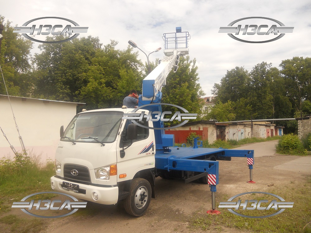 АГП / Автовышка Hyundai_HD-78 (различной высоты)