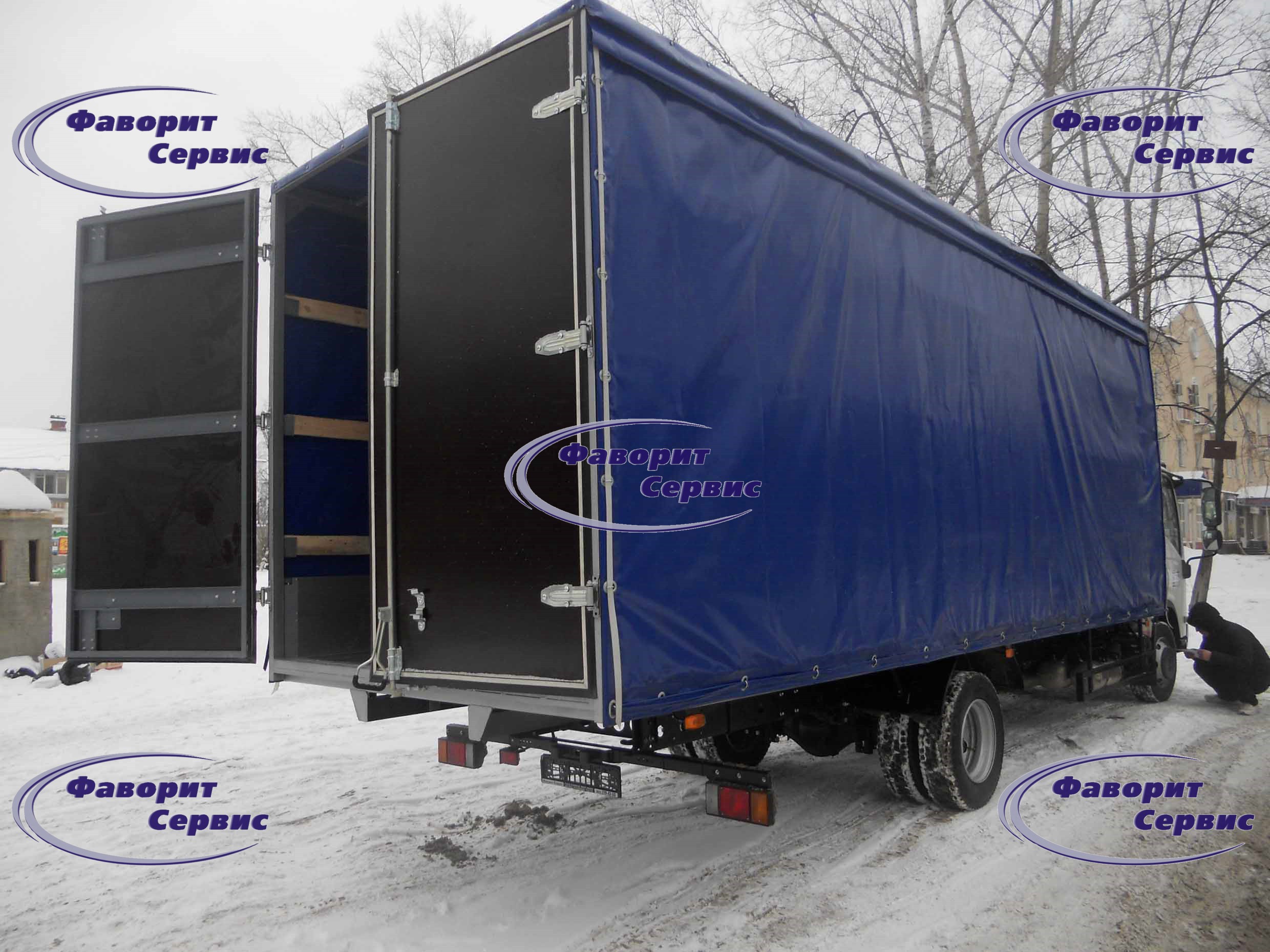 Фургон ISUZU (Исузу) 90 борт/тент/ворота