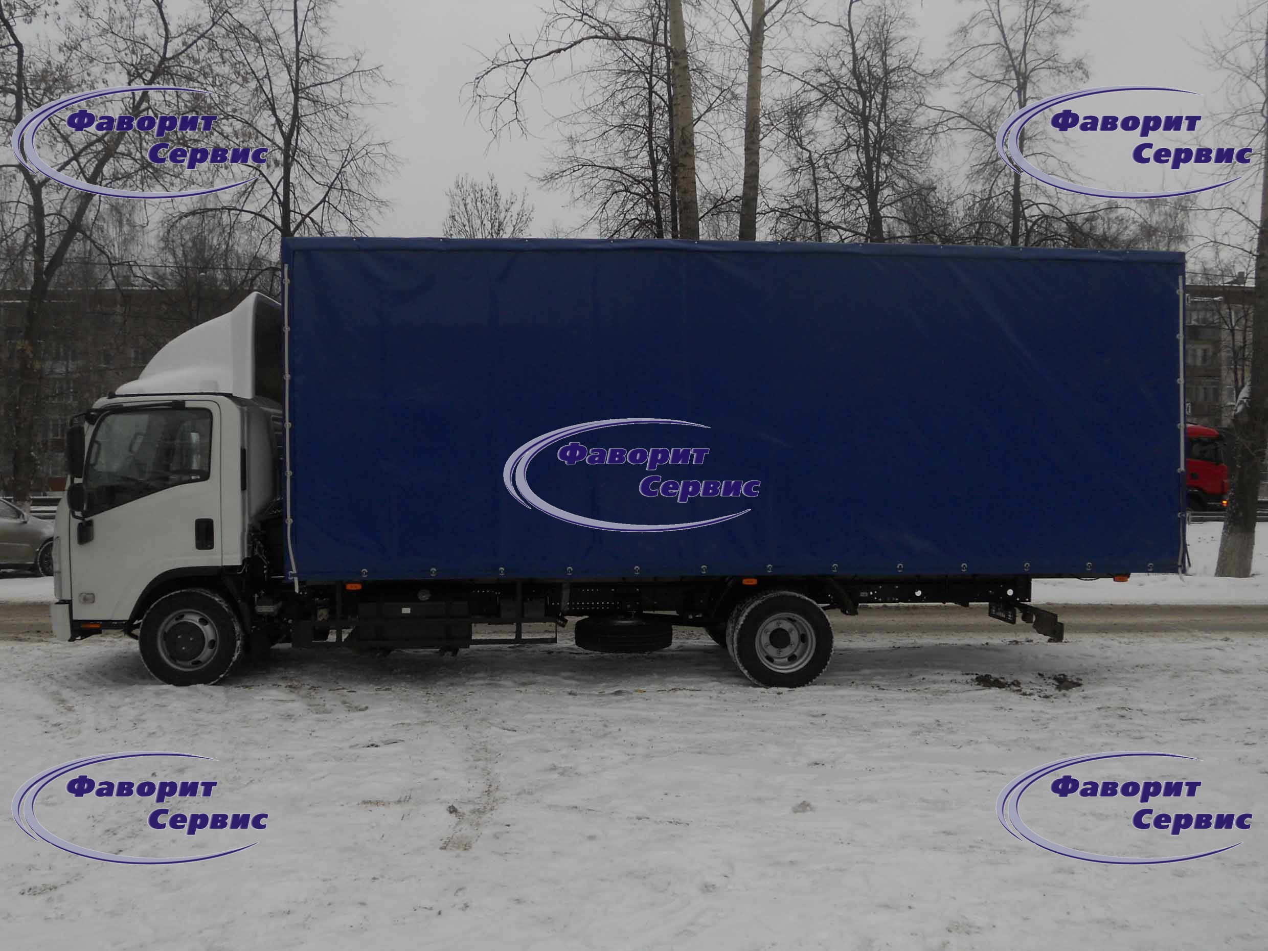 Фургон ISUZU (Исузу) 90 борт/тент/ворота