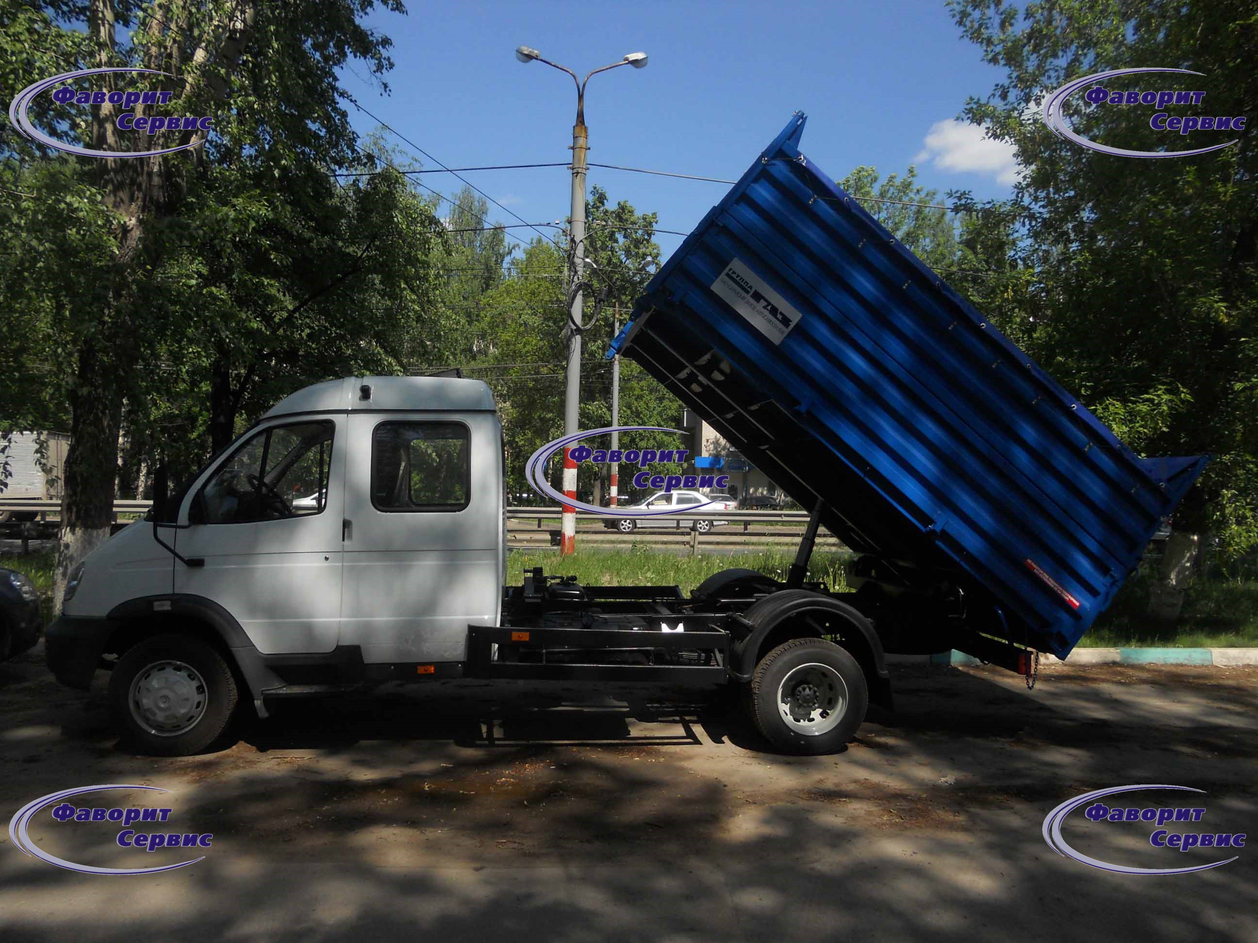 Самосвал Газ 331063 Валдай Фермер