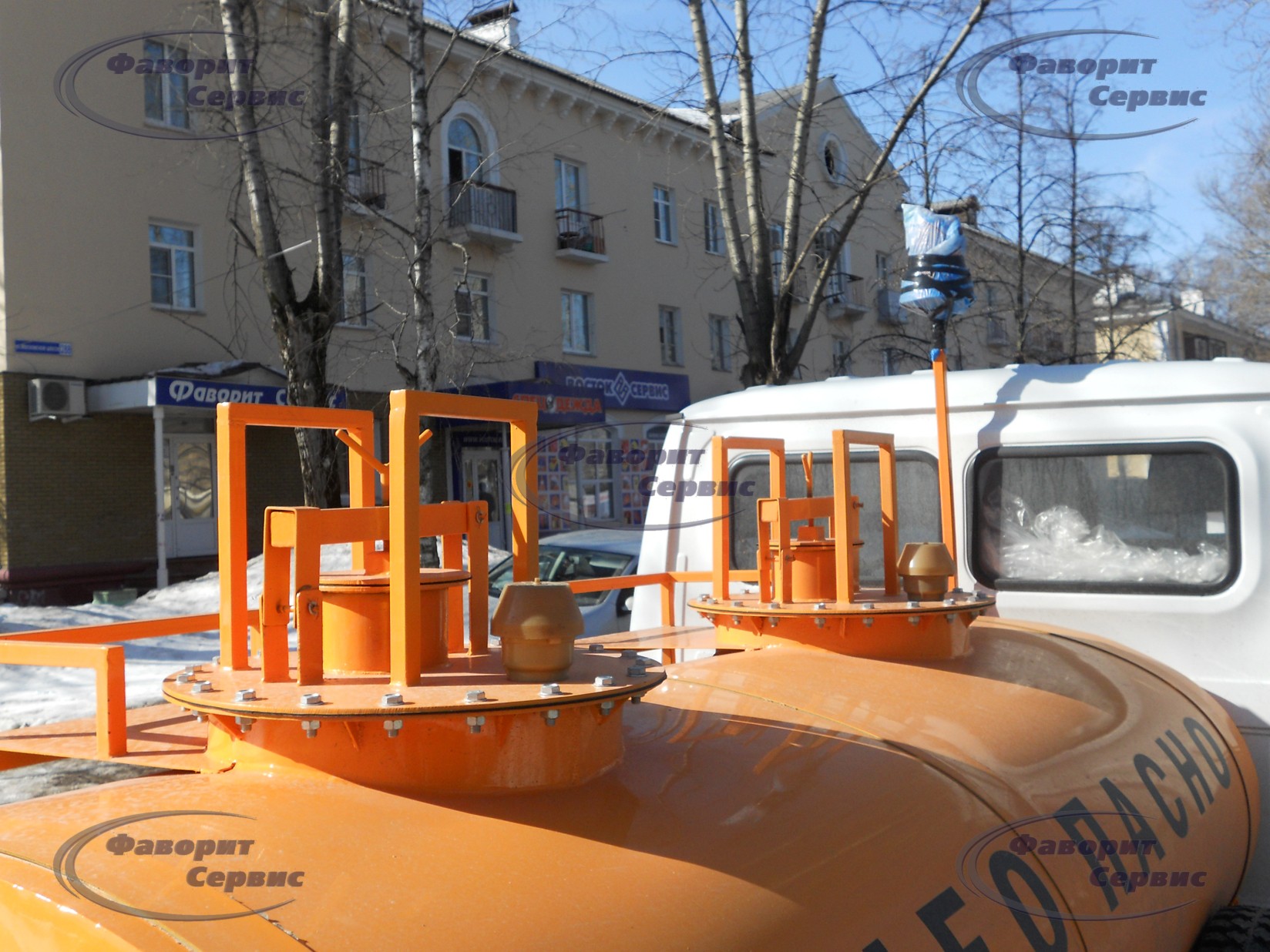 Топливозаправщик ГАЗЕЛЬ (АТЗ Газ 3302)