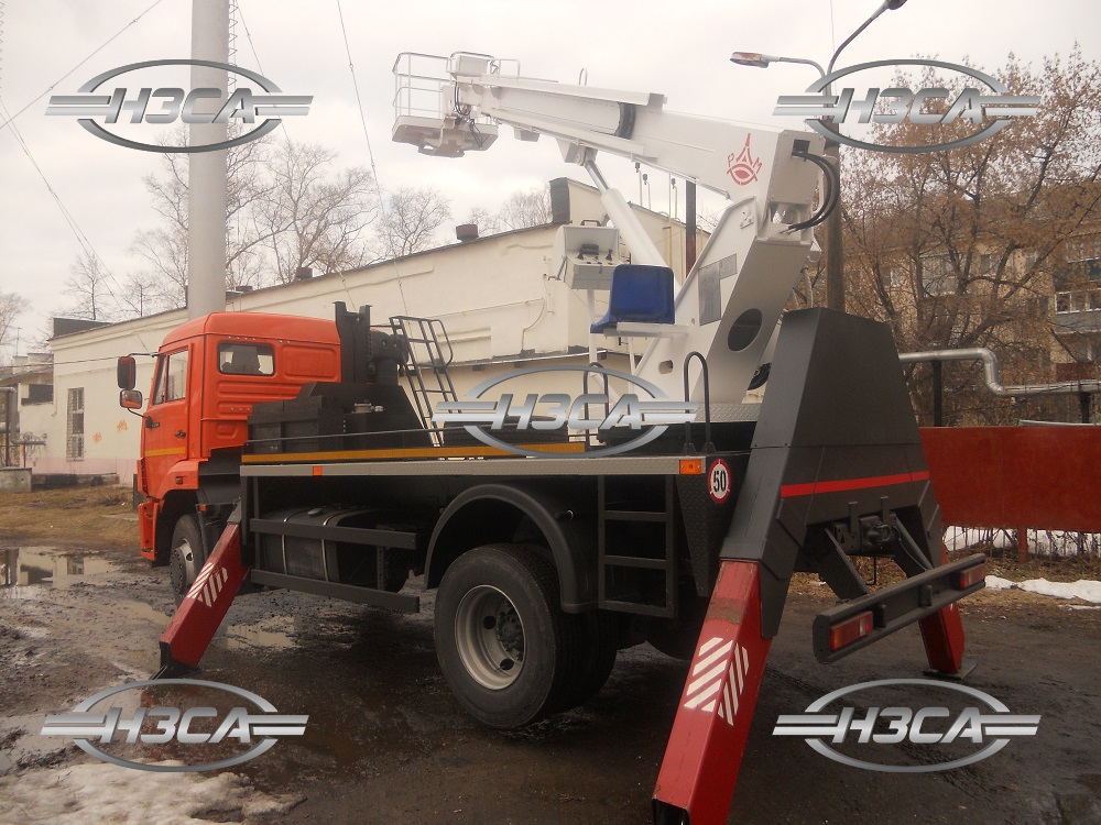 Автовышка / АГП КАМАЗ-43253