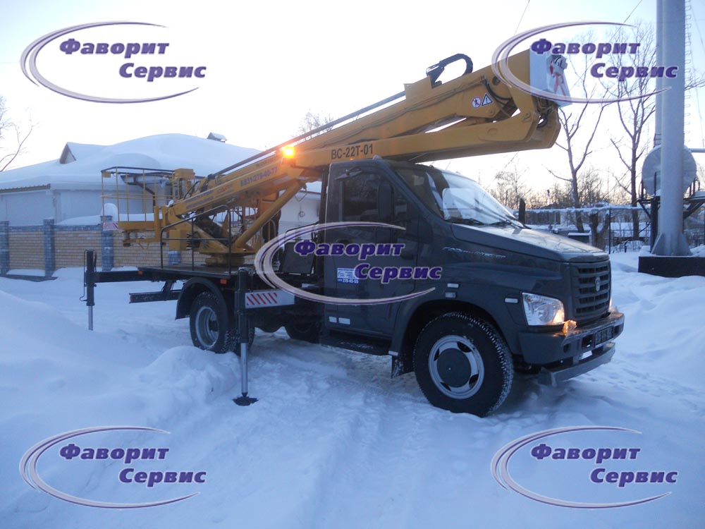 Автовышка (АГП)  ГАЗОН NEXT 22 метра