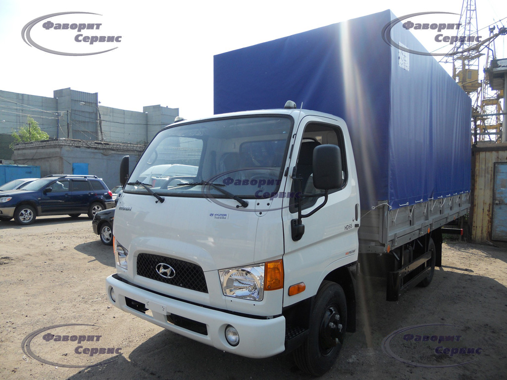 бортовой Hyundai HD-65 тент каркас