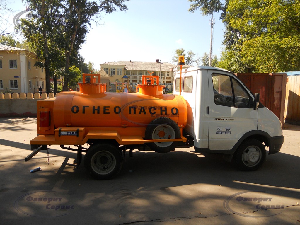 Топливозаправщик ГАЗЕЛЬ (АТЗ Газ 3302)