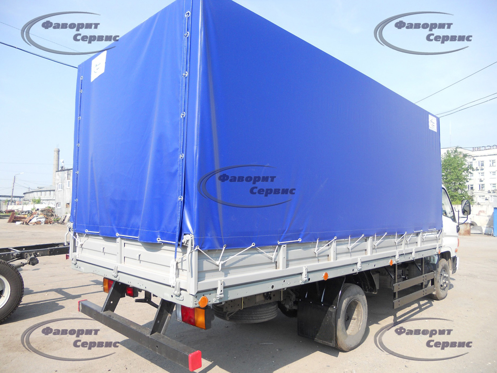 бортовой Hyundai HD-65 тент каркас