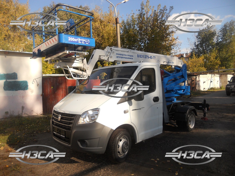 Автовышка ГАЗель Next высотой 17 метров