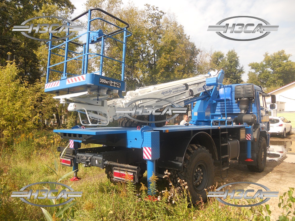 Автовышка / АГП КАМАЗ-43502