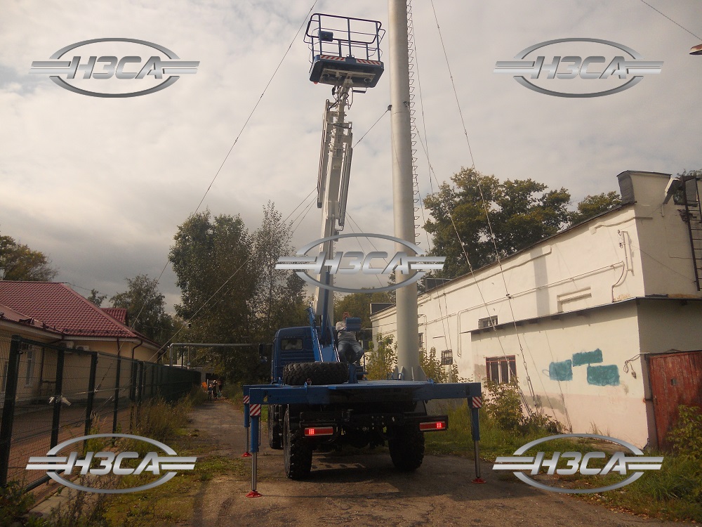 Автовышка / АГП КАМАЗ-43502