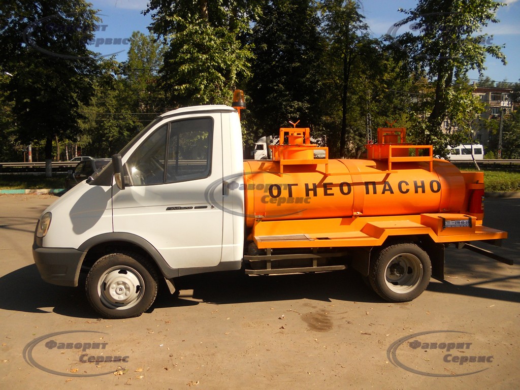Топливозаправщик ГАЗЕЛЬ (АТЗ Газ 3302)