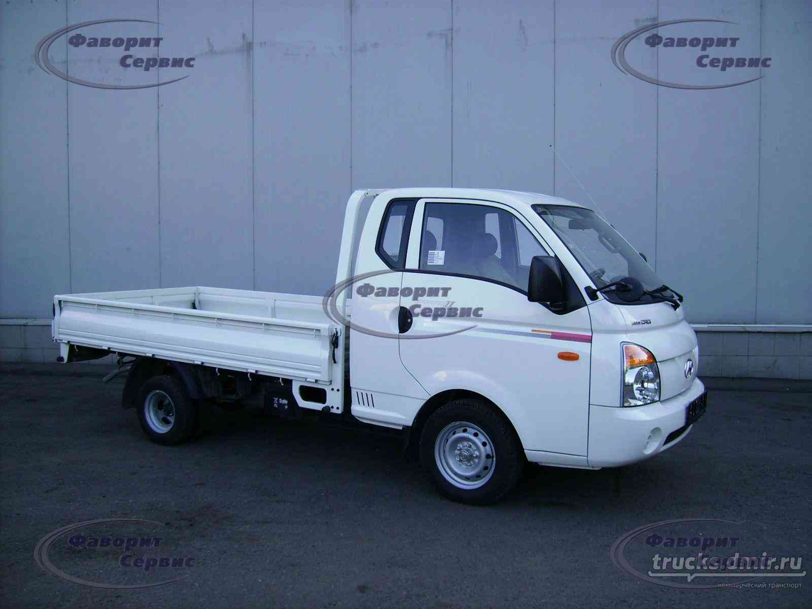 Бортовой HYUNDAI PORTER 2, L=2.8-2.9м