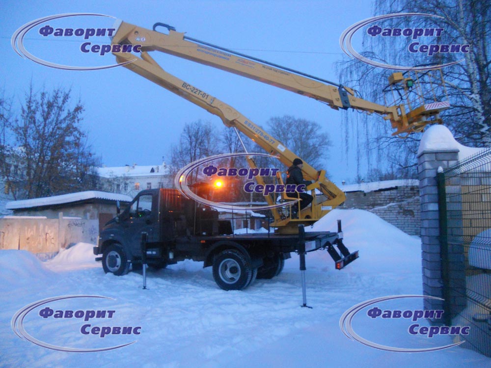 Автовышка (АГП)  ГАЗОН NEXT 22 метра