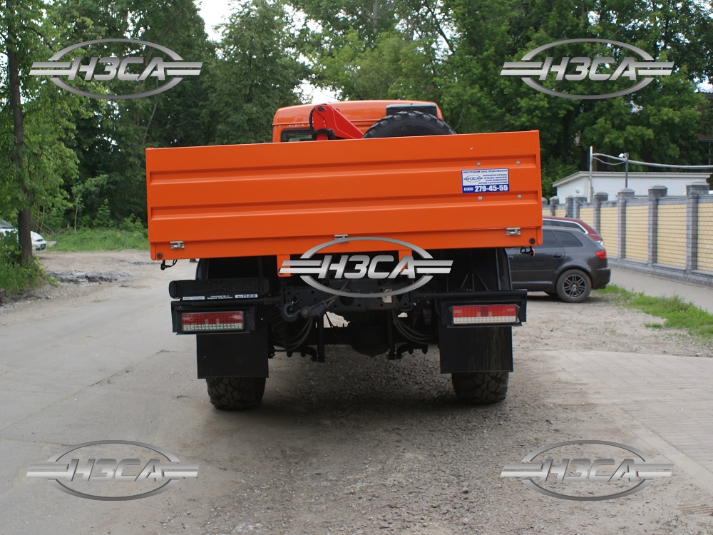 Бортовой КАМАЗ-43502 с краном-манипулятором (КМУ)