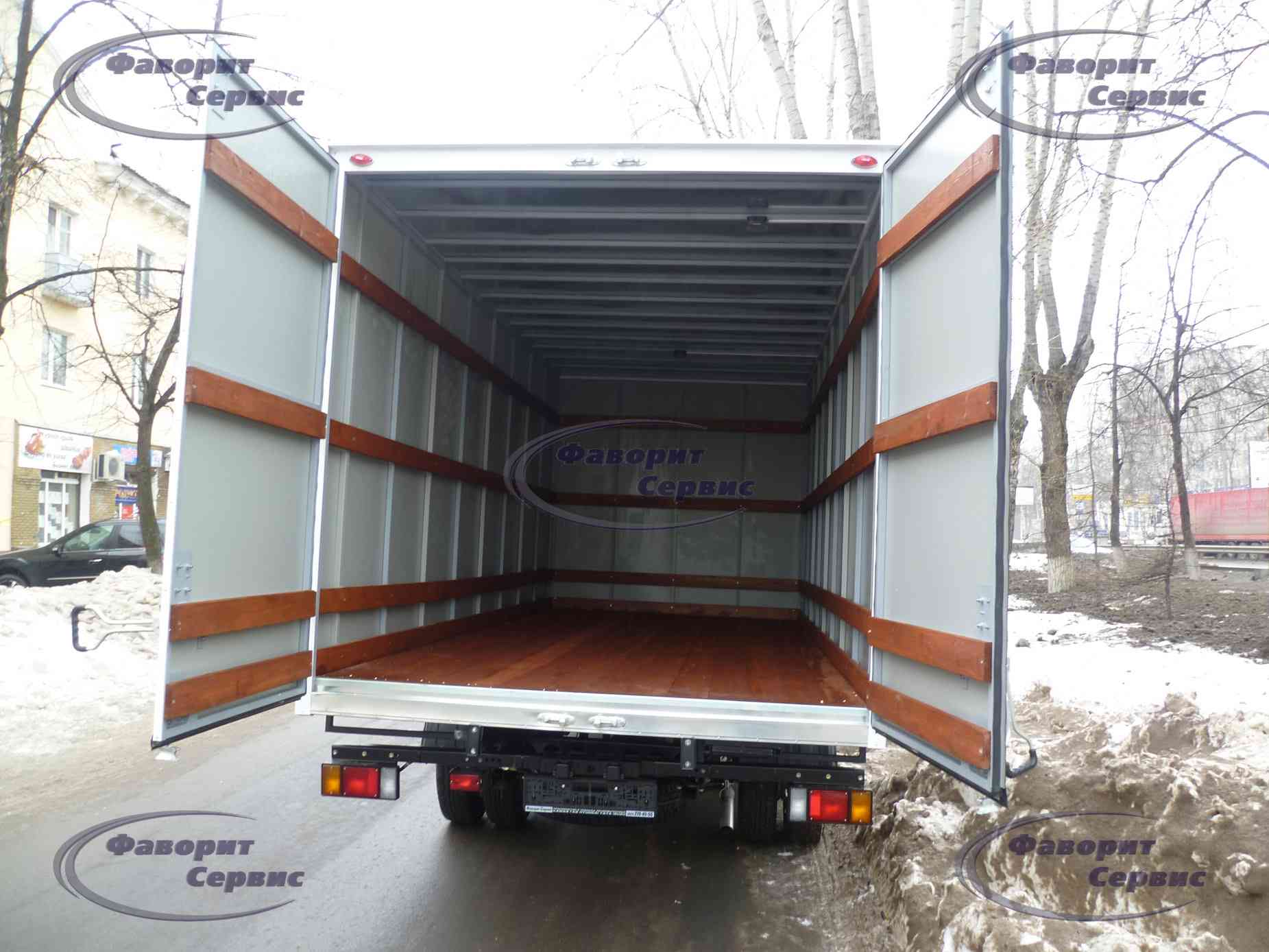 Фургон ISUZU (Исузу) NPR 75 L=5.2м