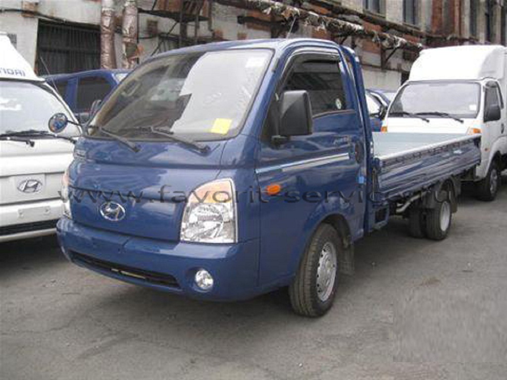 Бортовой HYUNDAI PORTER 2, L=2.8-2.9м