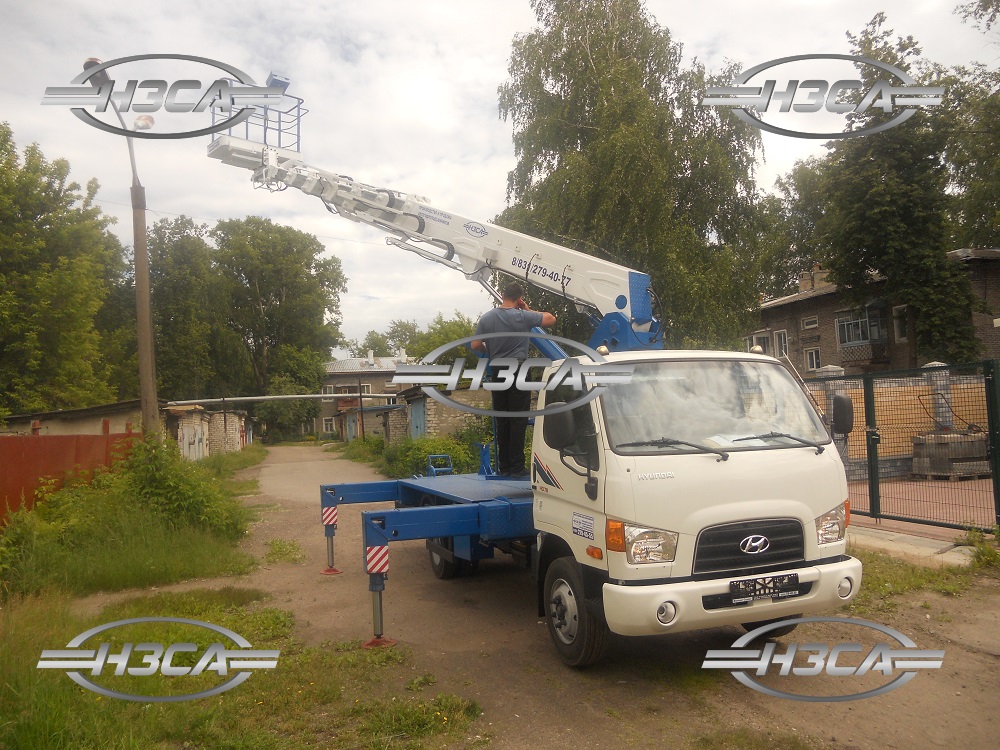 АГП / Автовышка Hyundai_HD-78 (различной высоты)