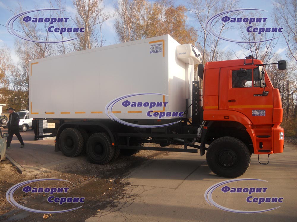 Фургон КАМАЗ 65225 рефрижератор