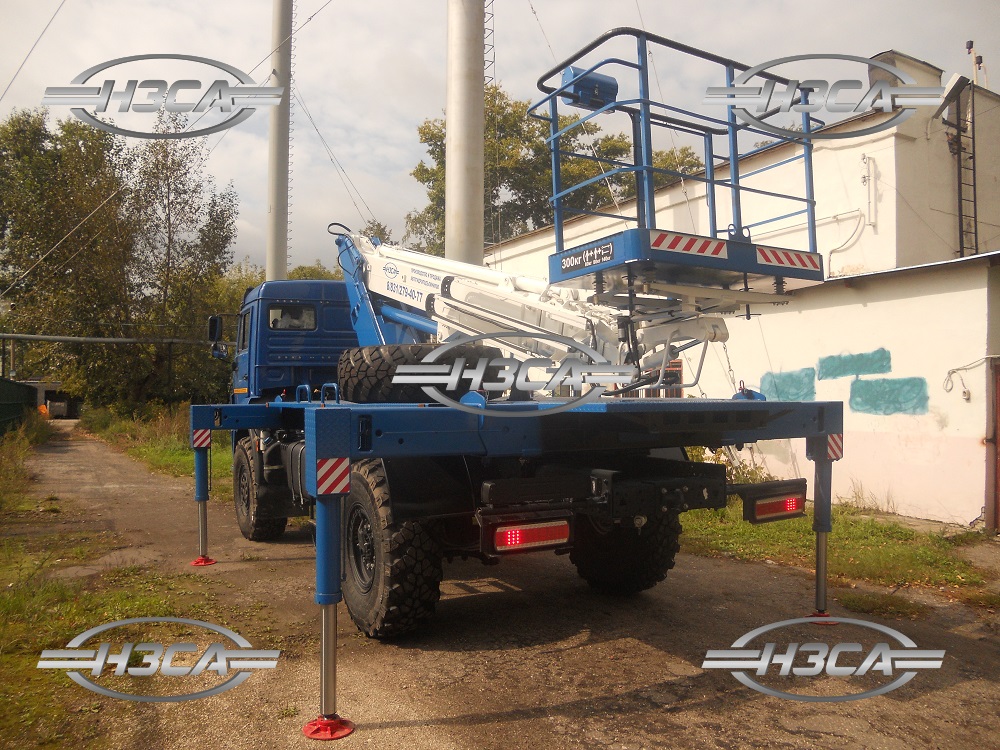 Автовышка / АГП КАМАЗ-43502