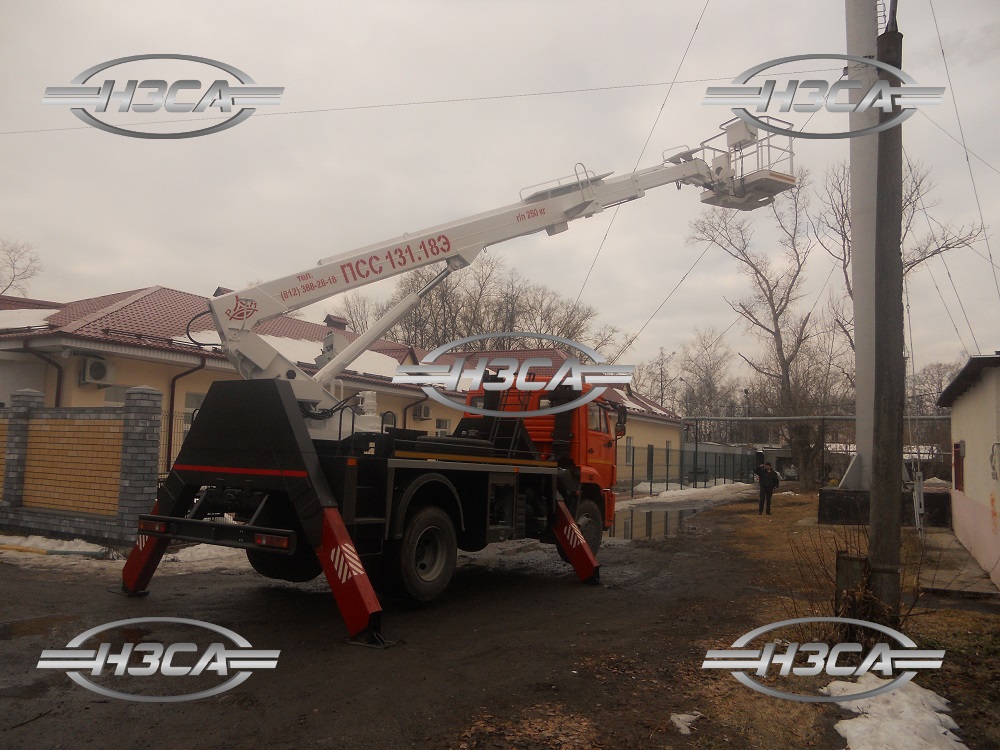 Автовышка / АГП КАМАЗ-43253