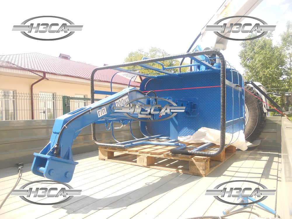 Бурильно-крановая машина на базе ГАЗ-33086