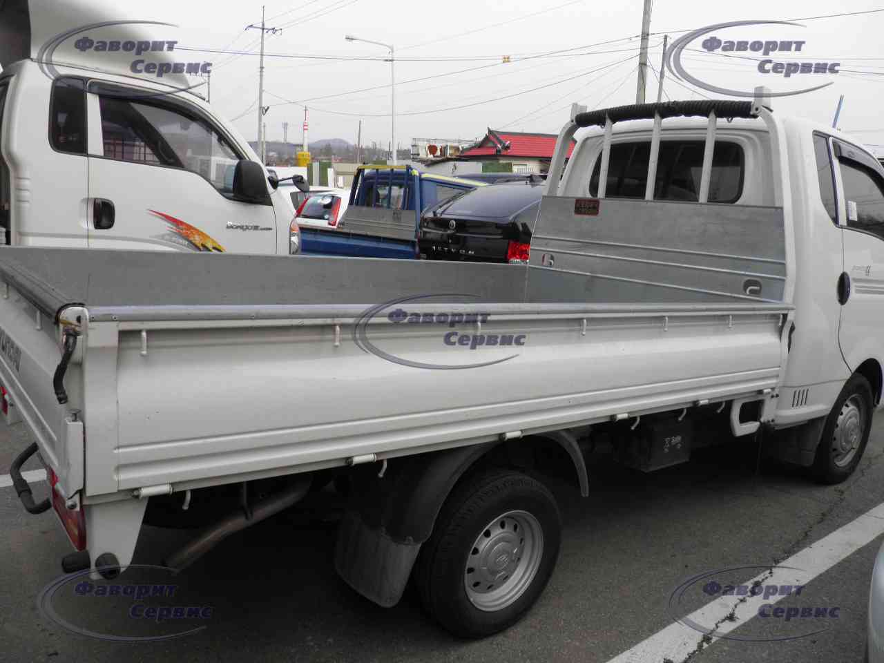 Бортовой HYUNDAI PORTER 2, L=2.8-2.9м