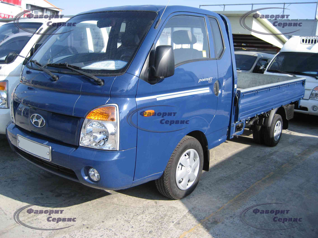 Бортовой HYUNDAI PORTER 2, L=2.8-2.9м