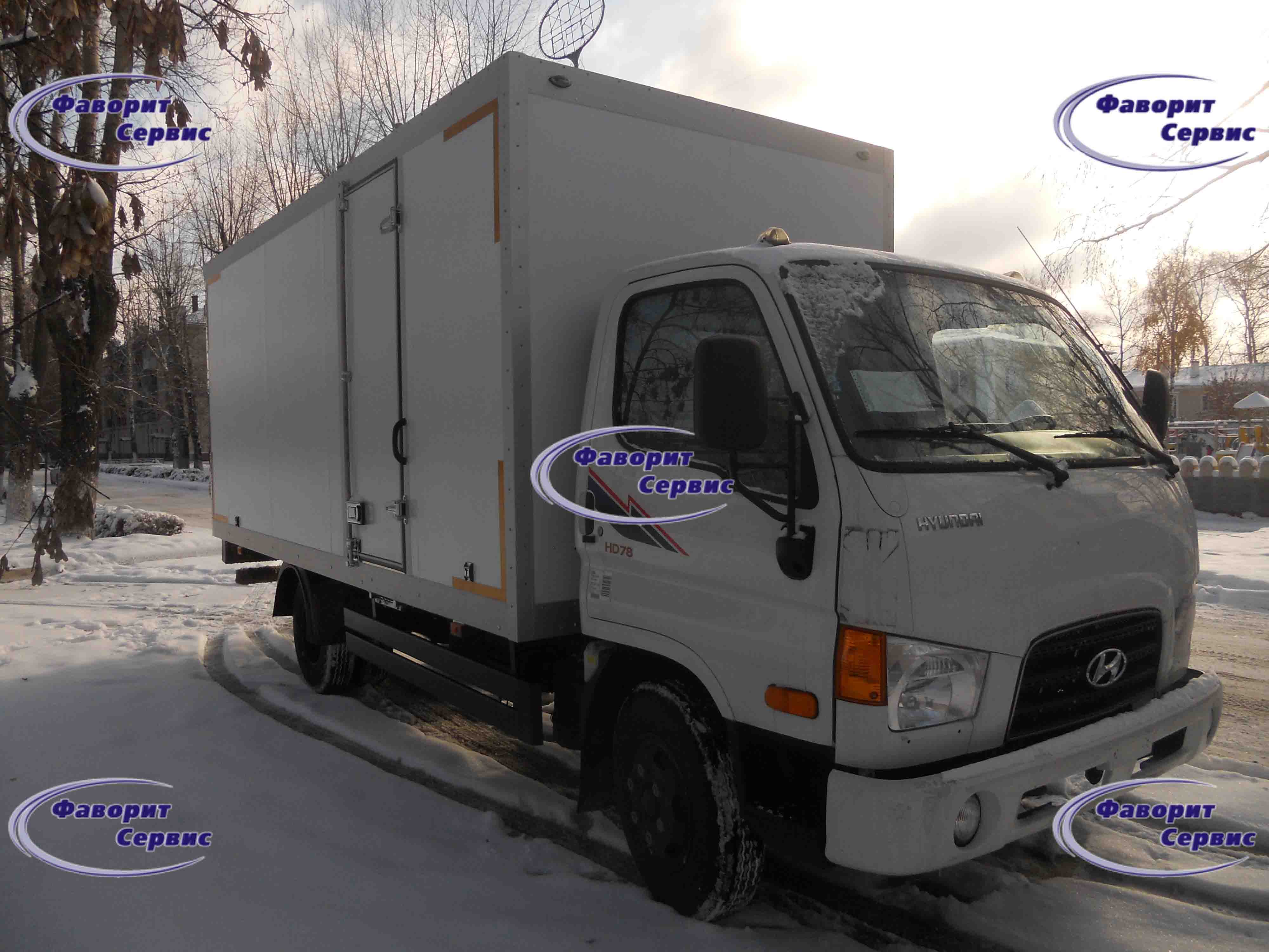Тушевозка на базе HYUNDAI HD-78