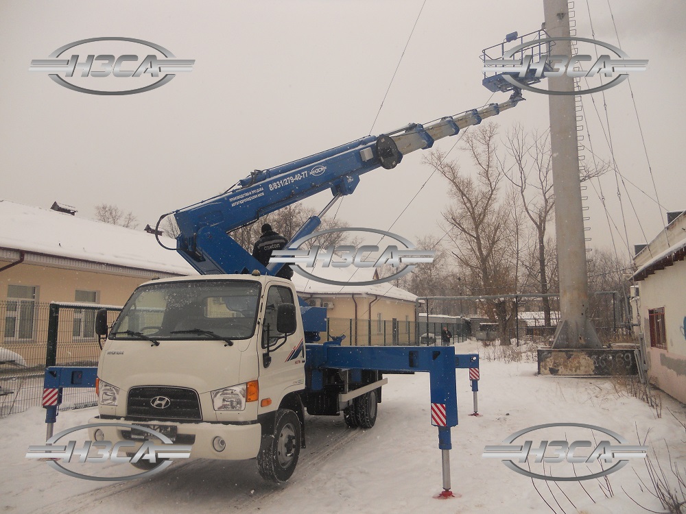 АГП / Автовышка Hyundai_HD-78 (различной высоты)