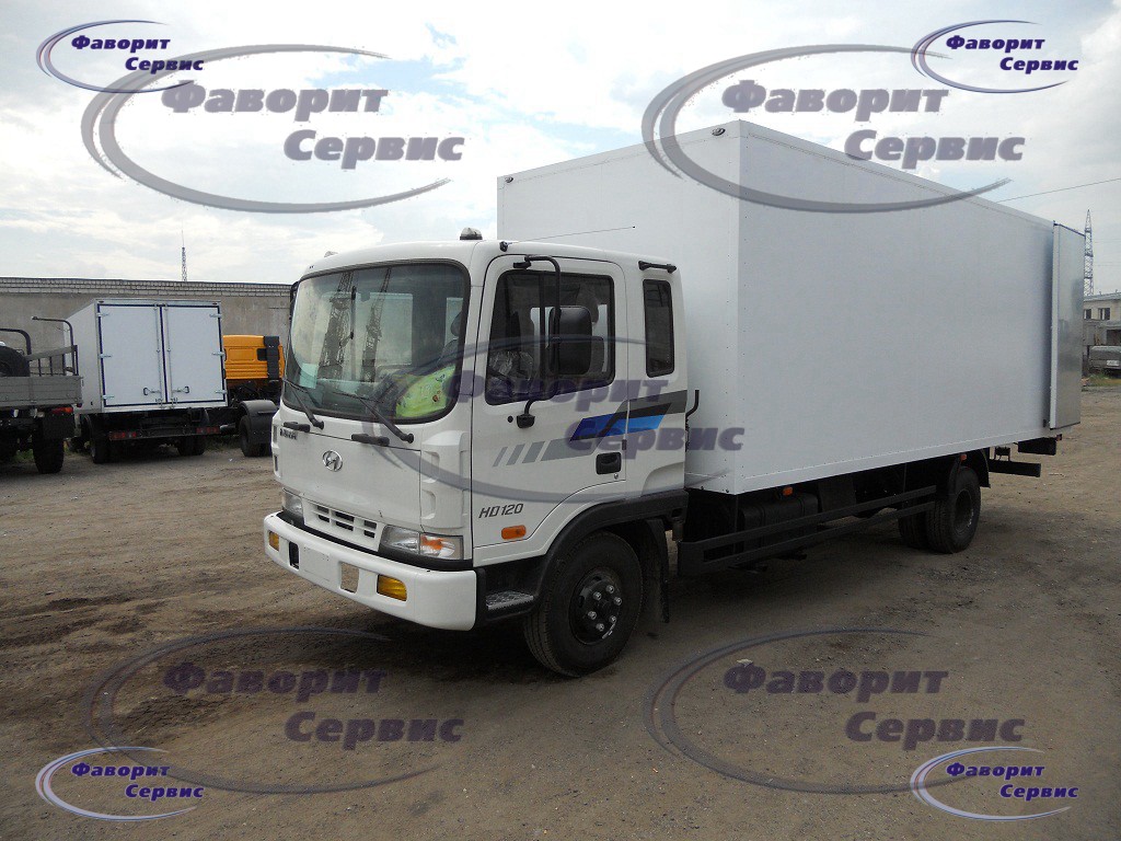 автофургон HYUNDAI HD-120 промтоварный, изотермический, сэндвич-панель
