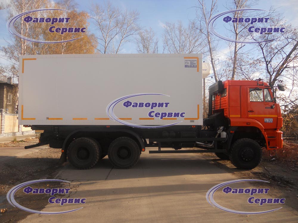 Фургон КАМАЗ 65225 рефрижератор