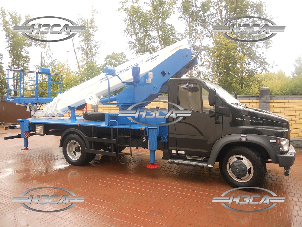 Автовышка ГАЗОН NEXT 22, 24, 28 метров