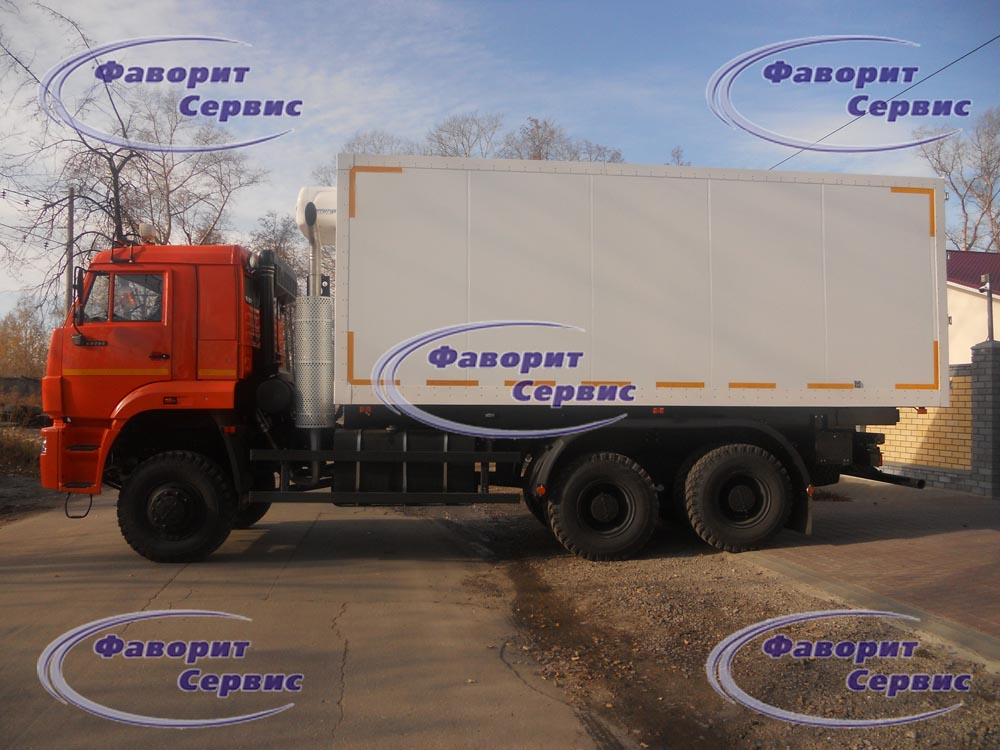 Фургон КАМАЗ 65225 рефрижератор